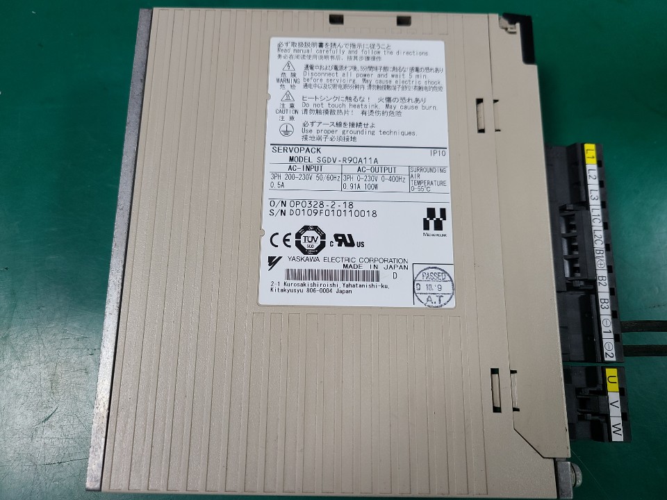 SERVOPACK SGDV-R90A11A (100W-중고) 야스까와 서보팩