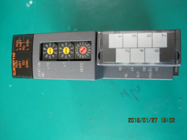 MITSUBISHI PLC CC-LINK MASTER QJ61BT11N (중고) 미쓰비시 씨씨링크 마스타