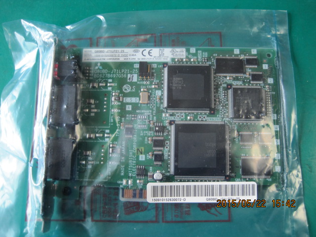 PC용 PLC CARD Q80BD-J71LP21-25(미사용품A급)