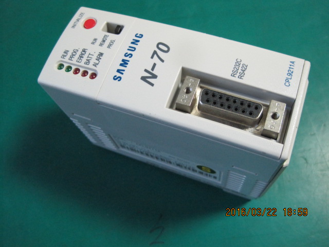 SAMSUNG N70 CPU UNIT CPL9211A(중고) 삼성 피엘씨 씨피유유닛
