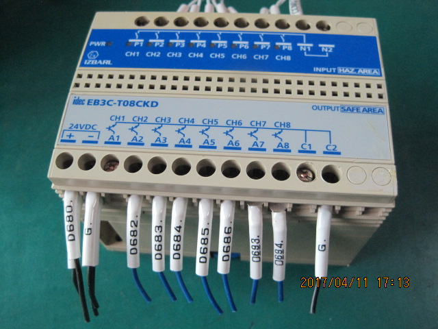 IDEC Intrinsically Safe Relays, EB3C-T08CKD(중고)