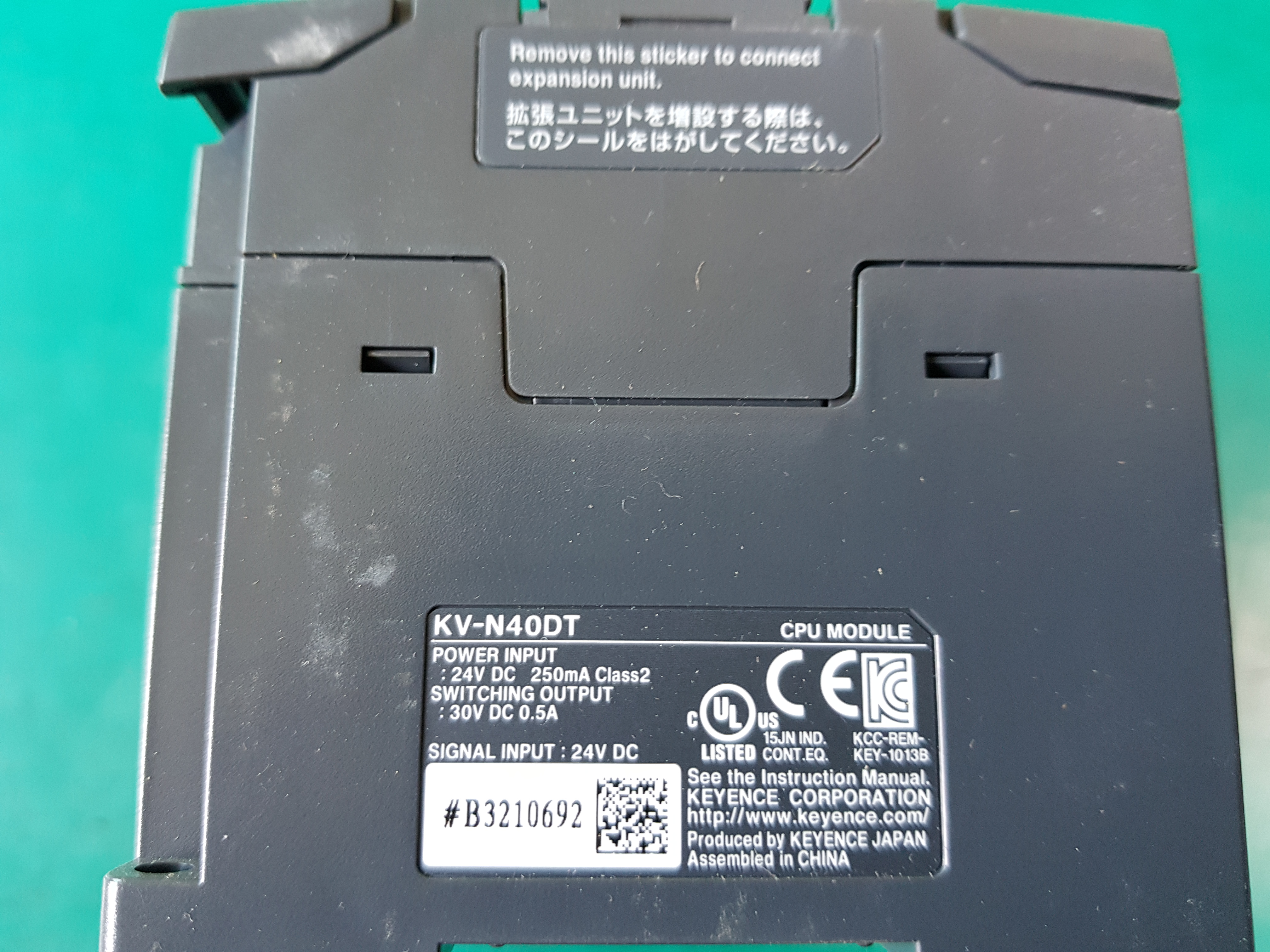 CPU MODULE KV-N40DT(중고)