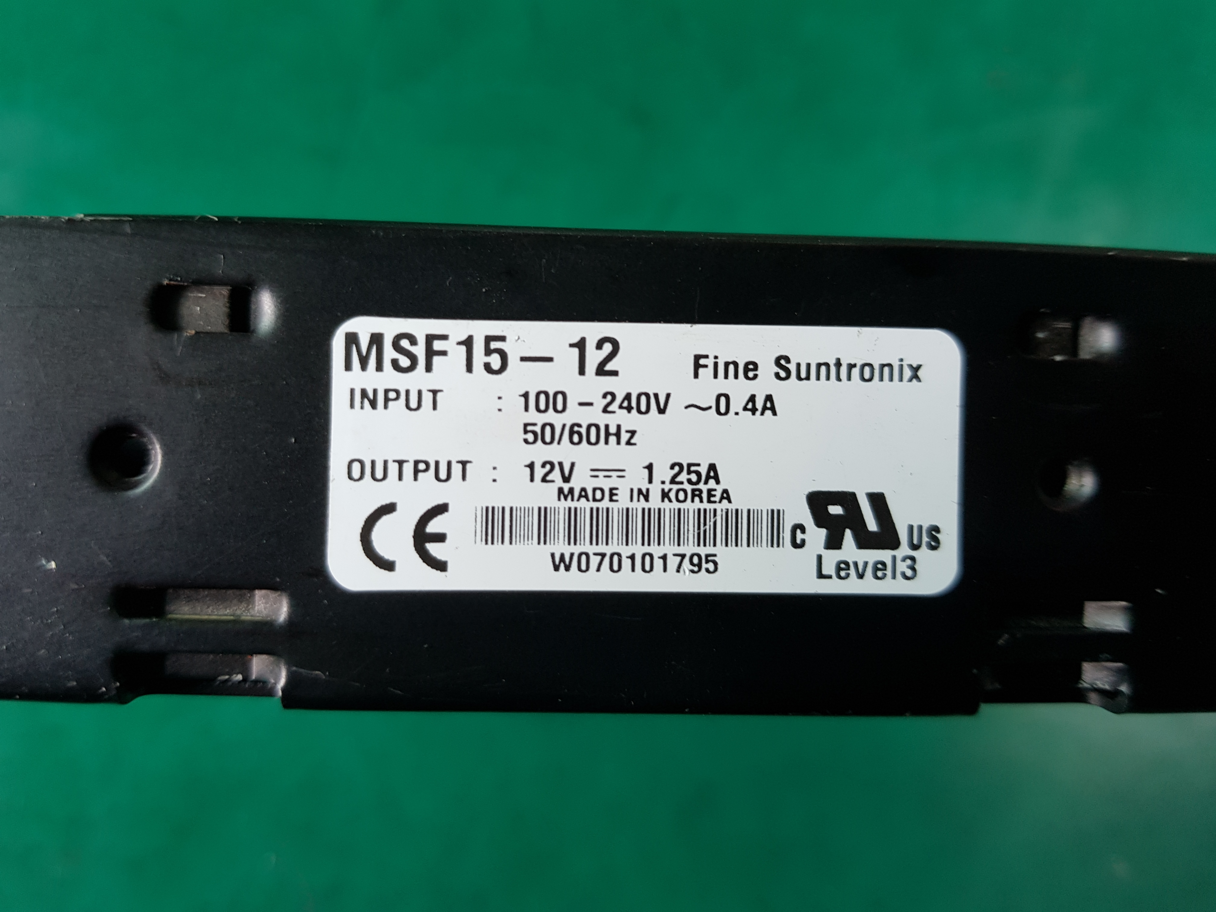 POWER SUPPLY MSF15-12(중고)