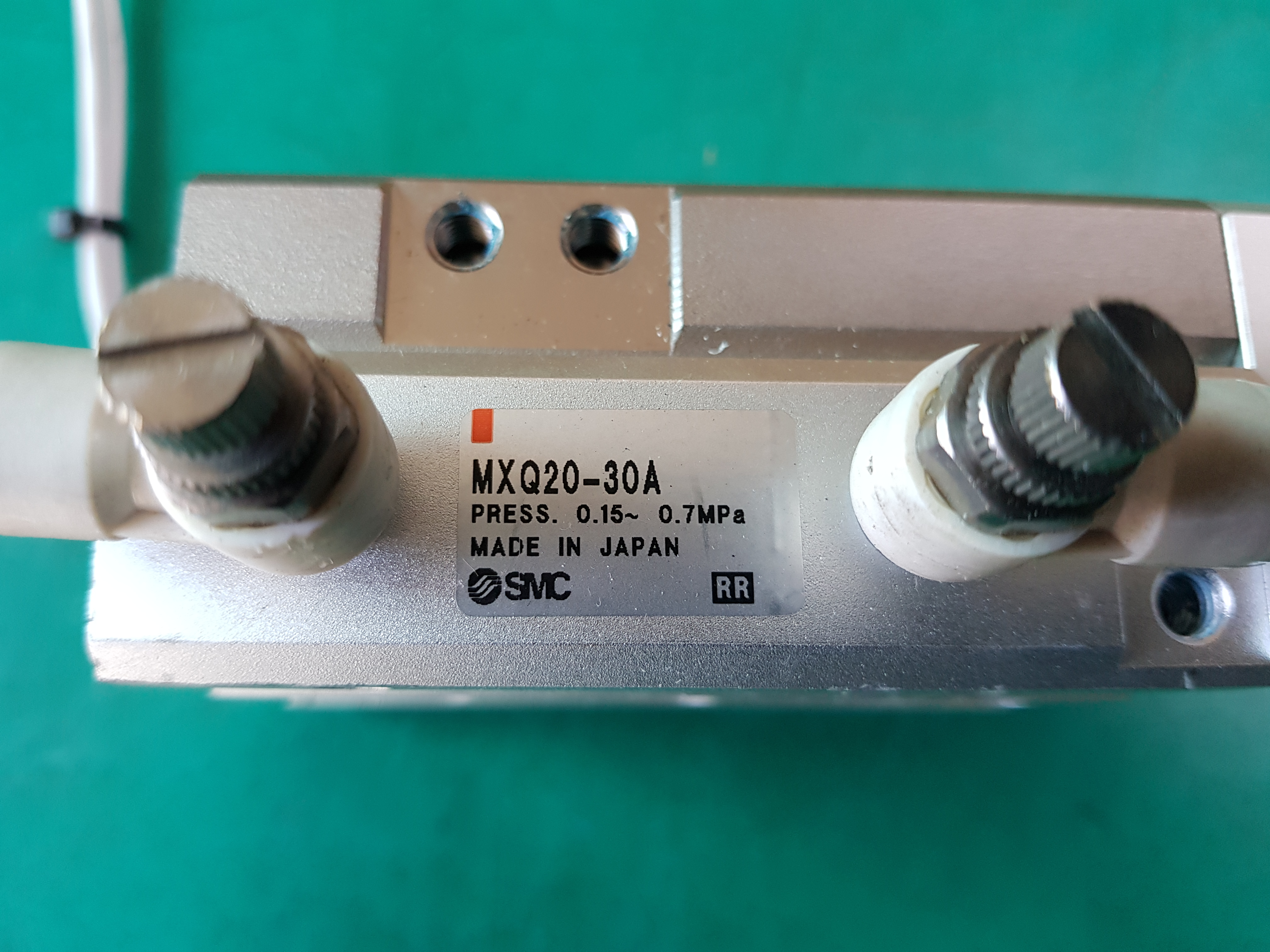 SMC SLIDE TABLE CYLINDER MXQ20-30A(중고) 슬라이드 테이블 실린더