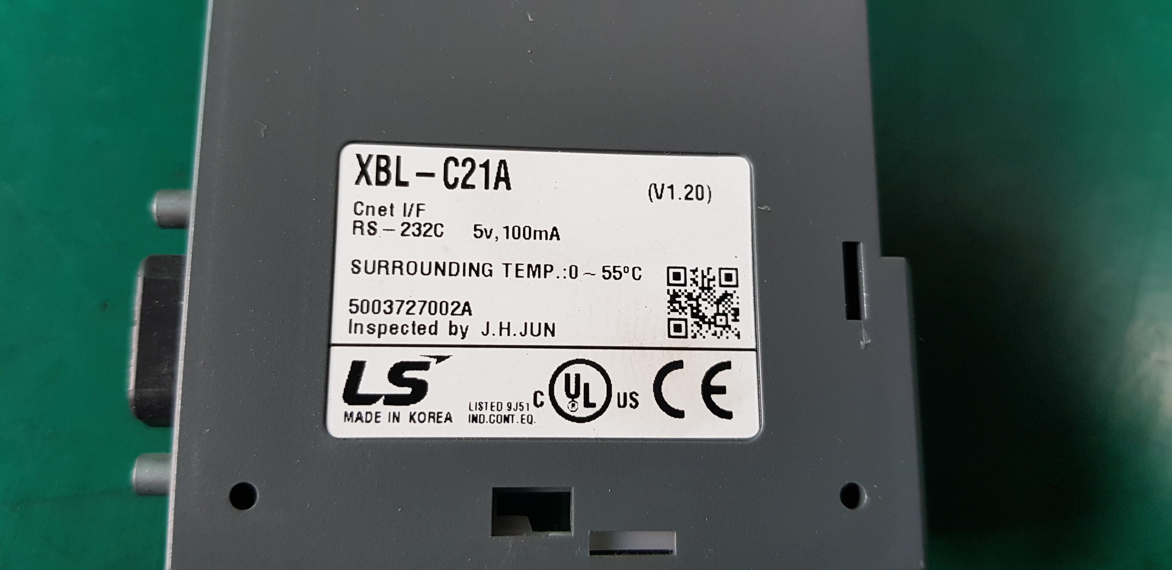 LS PLC CNET I/F XBL-C21A (중고) 엘에스 피엘씨 씨넷