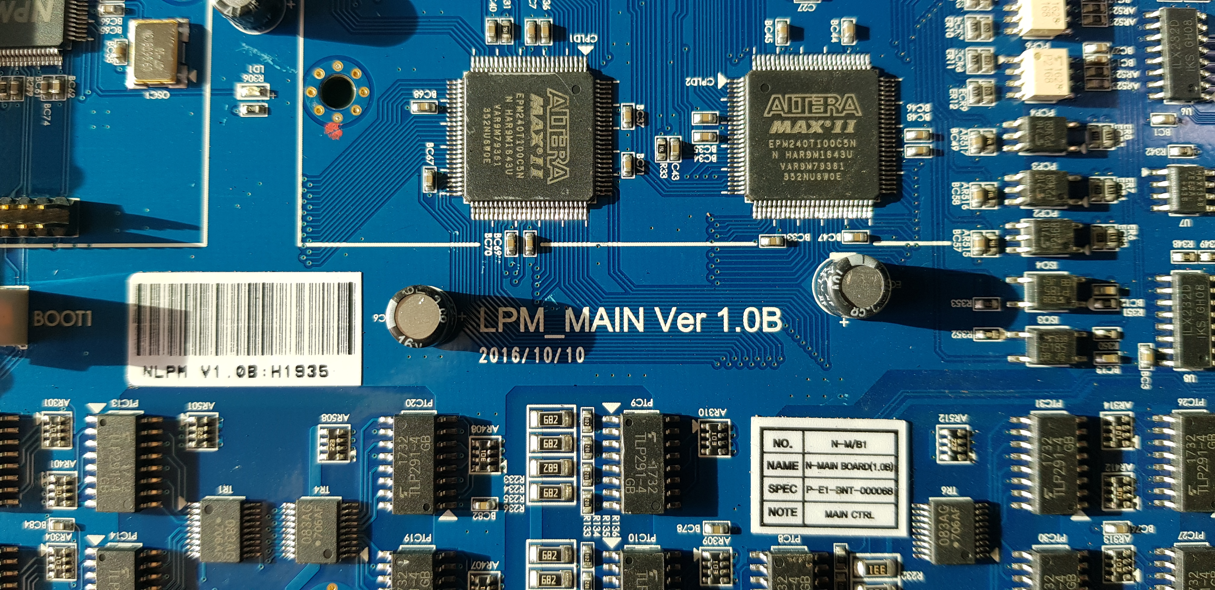 LPM MAIN BOARD VER 1.0B (중고)