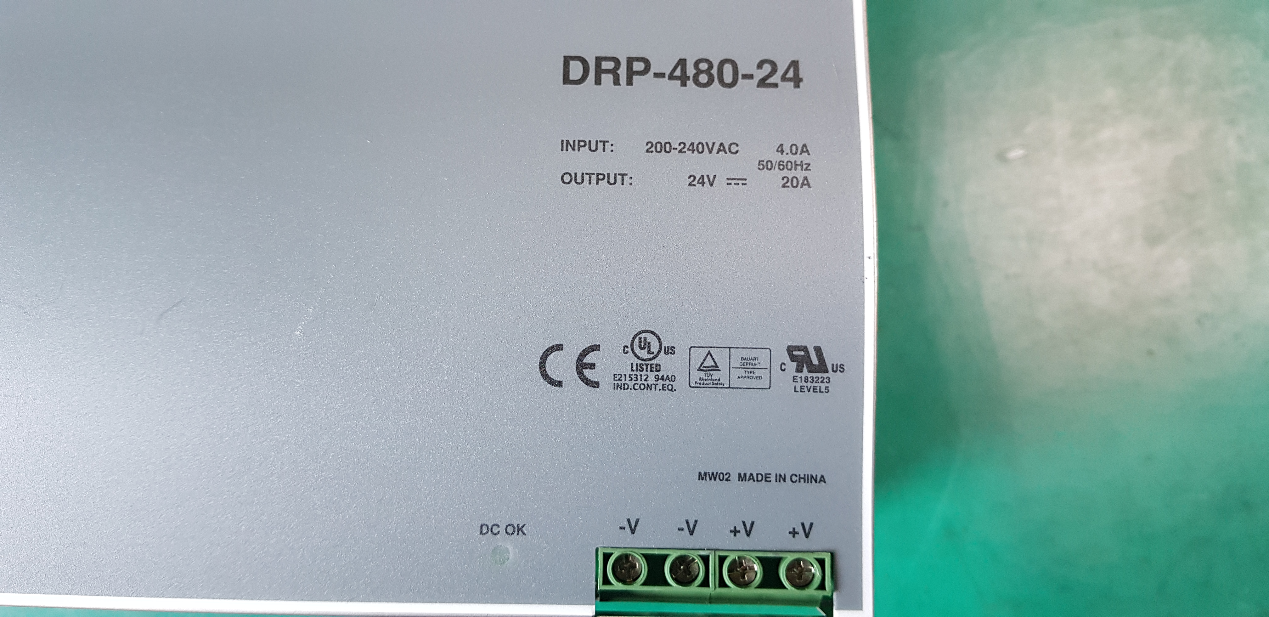 POWER SUPPLY DRP-480-24 (중고)