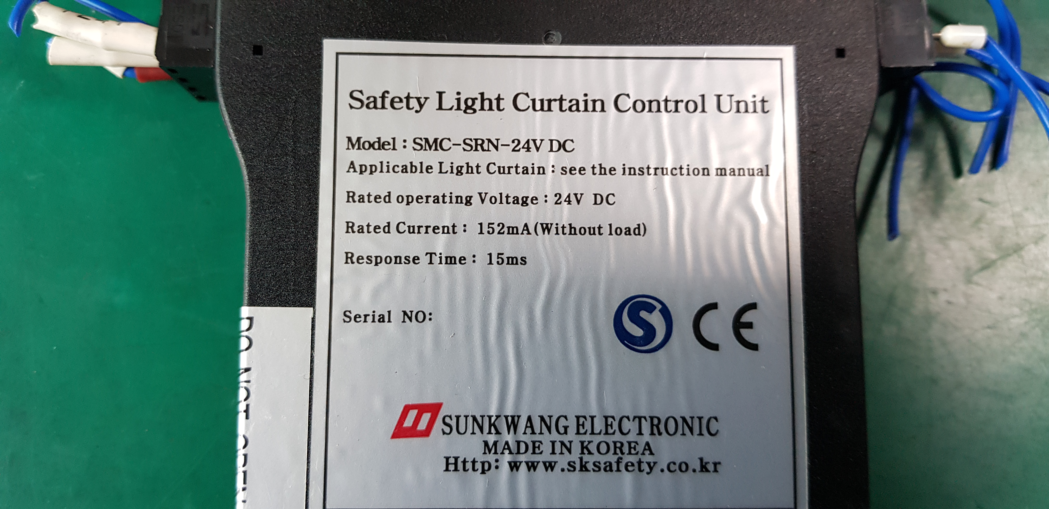 SAFETY LIGHT CONTROL SMC-SRN-24V DC (중고)