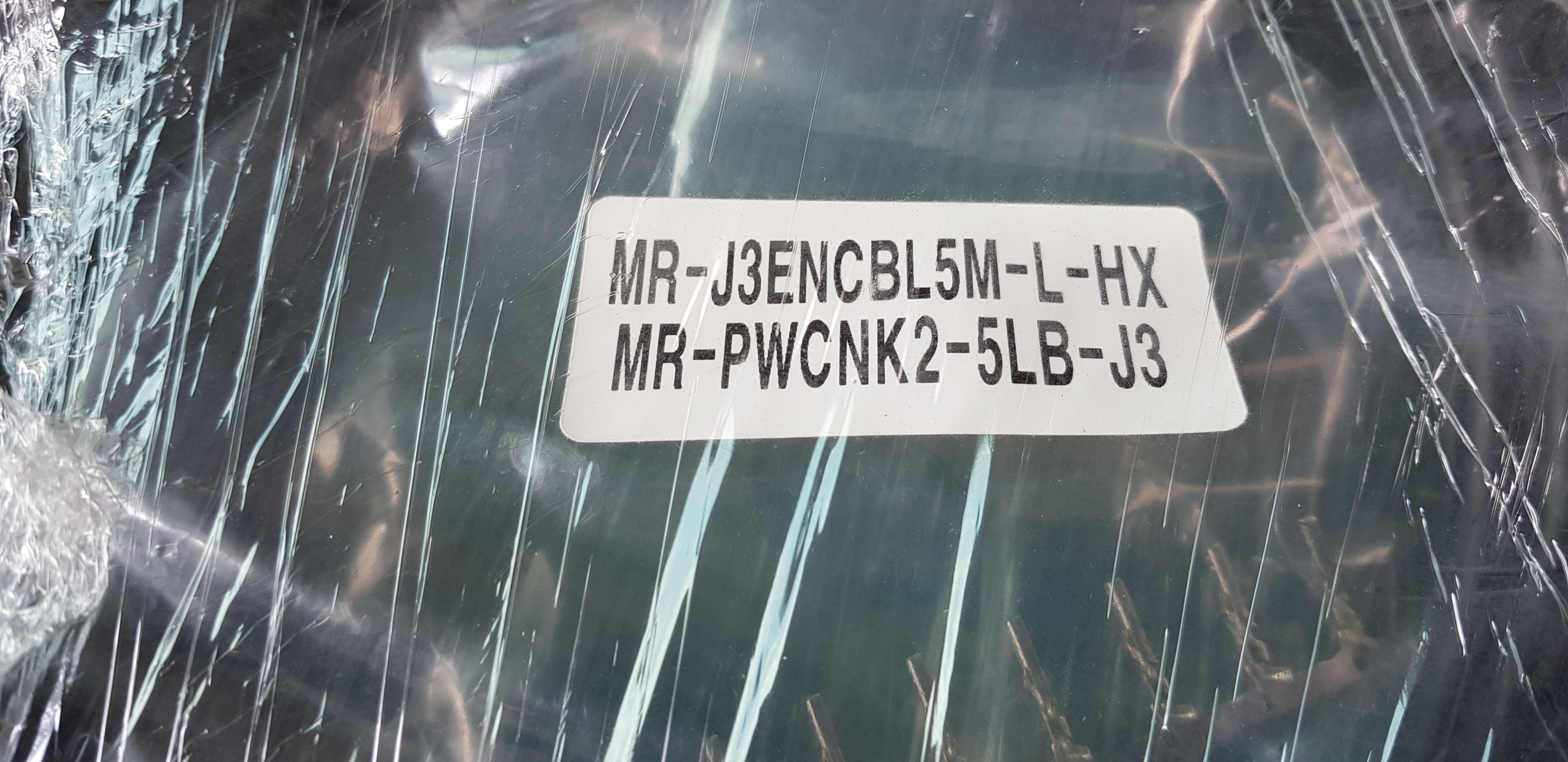 SERVO CABLE MR-J3ENCBL5M-L-HX + MR-PWCNK2-5LB-J3 (A급-미사용품)