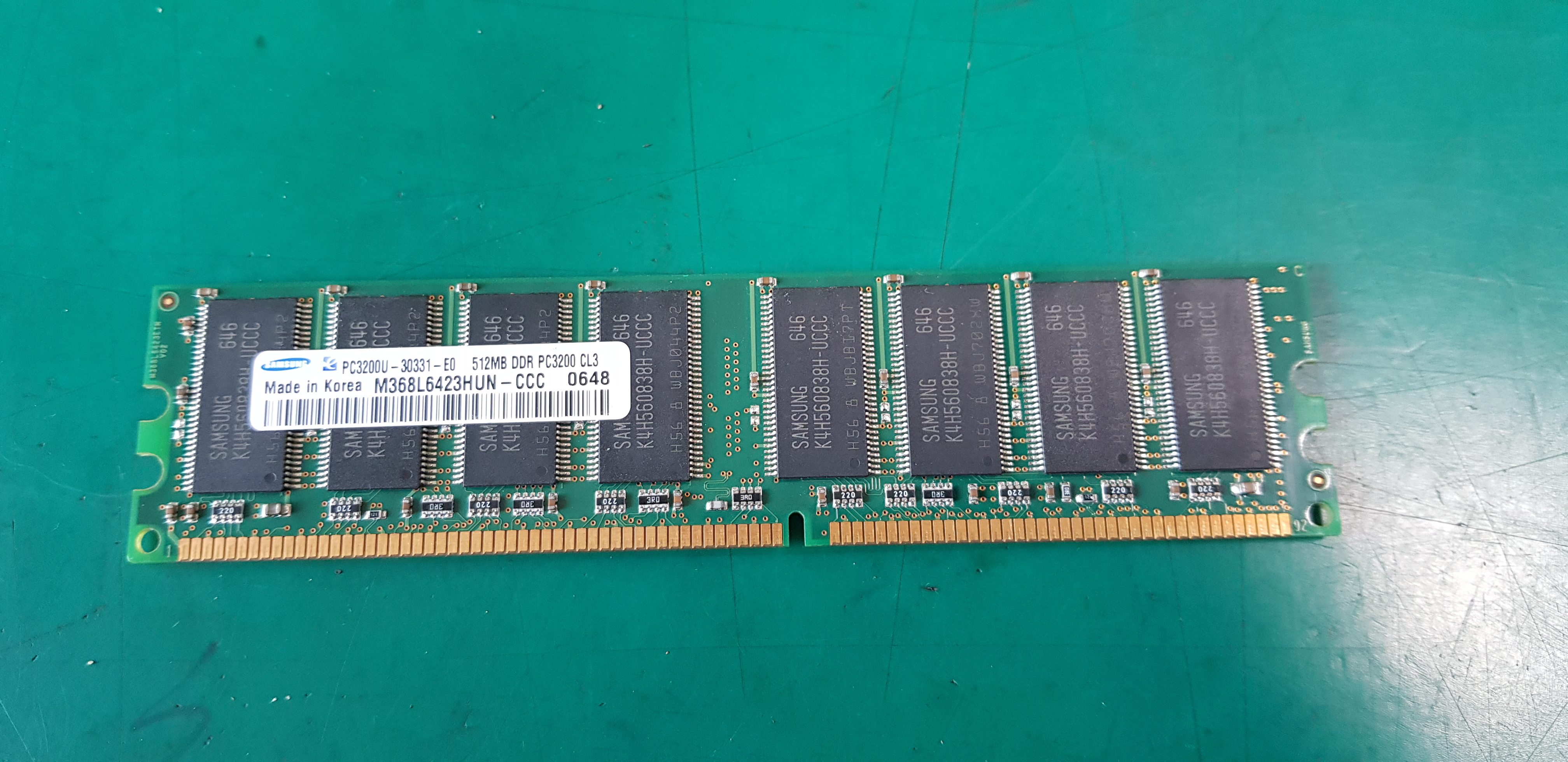 MEMORY 512MB PC3200U-30331-EO (중고)