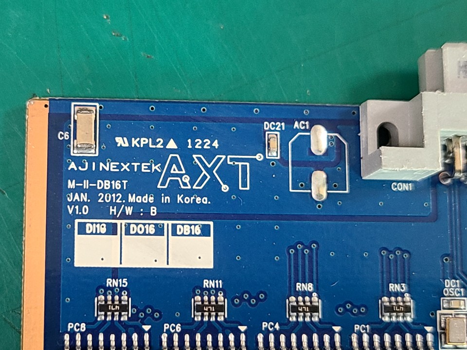 (미사용품) AXT SB-MLII-DB16T-V1.0 아진넥스텍 아이오 유닛