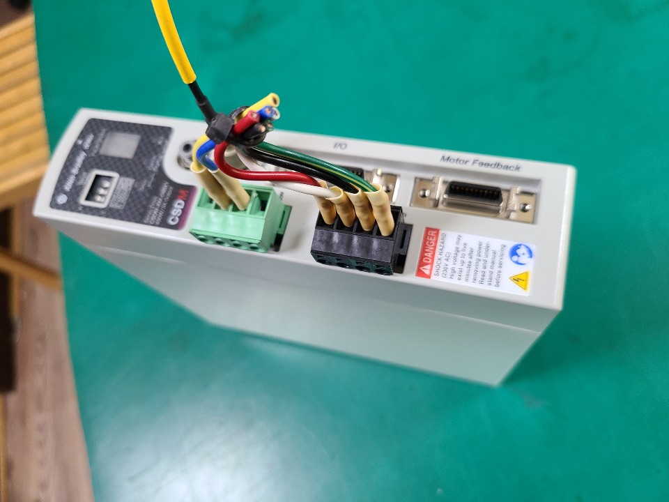 SERVO DRIVE CSDM-AM-04BX1 400W (중고) 알에스 오토메이션 서보 드라이브