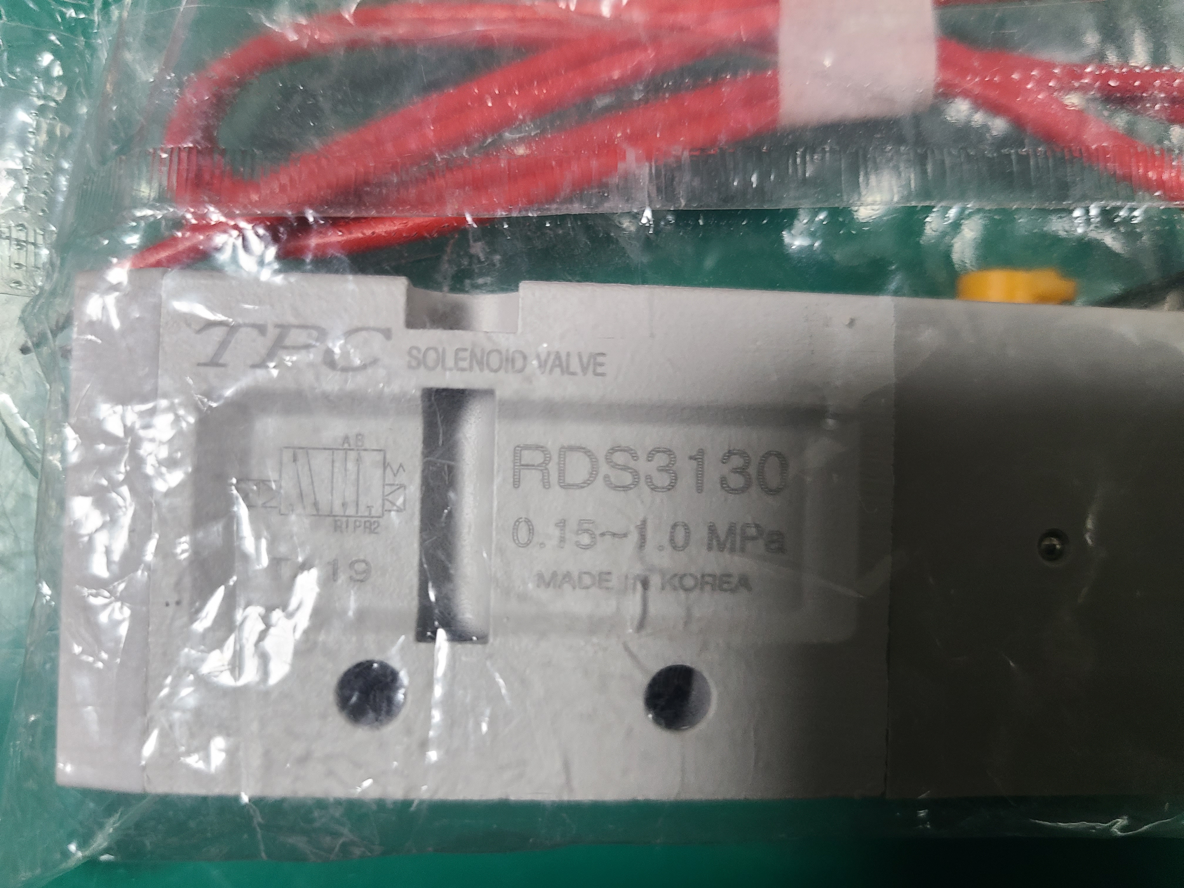 (A급-미사용품)TPC SOLENOID VALVE RDS3130  솔레노이드 밸브