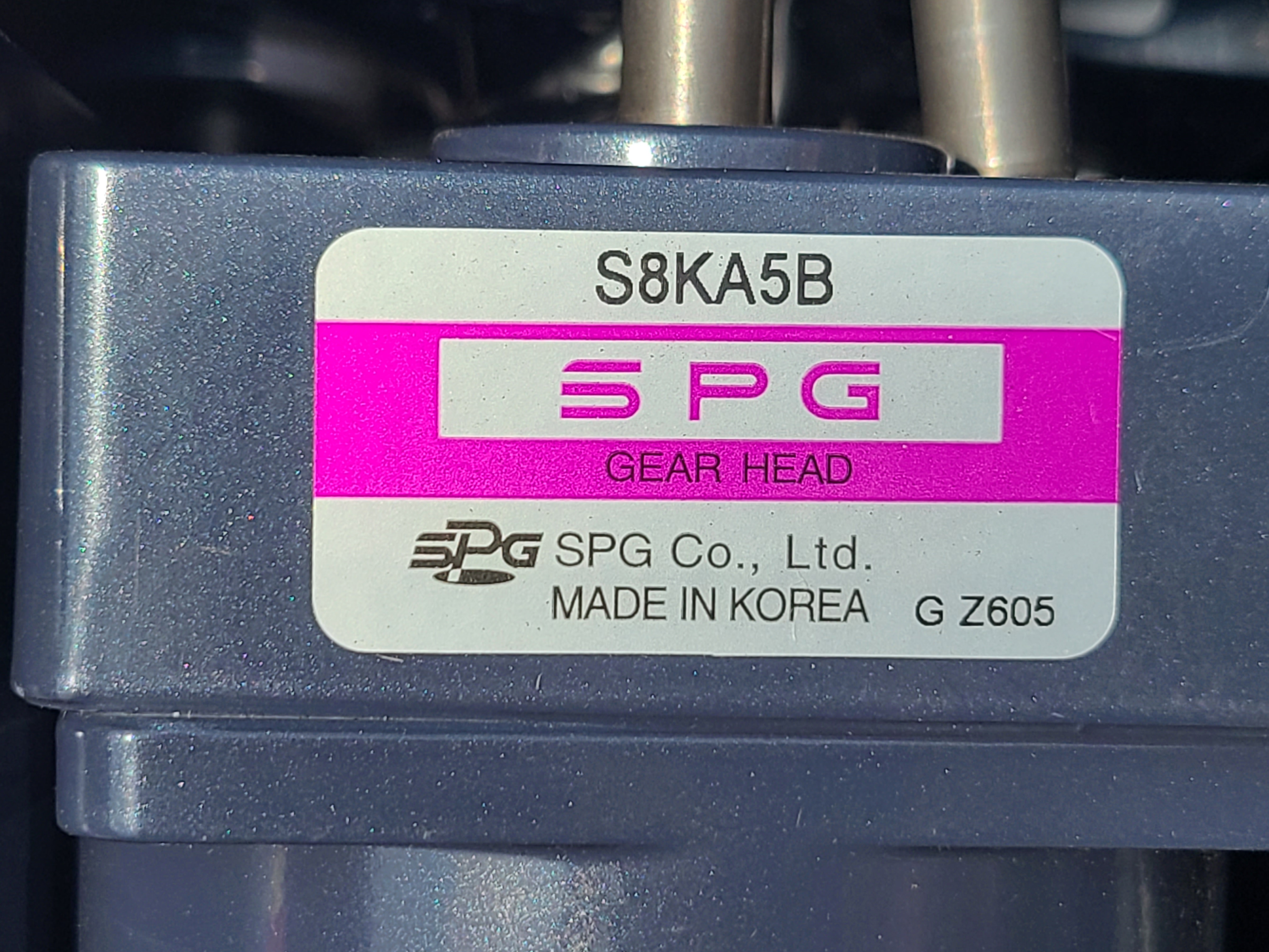 (미사용중고) SPG GEAR HEAD S8KA5B 기어헤드 5;1