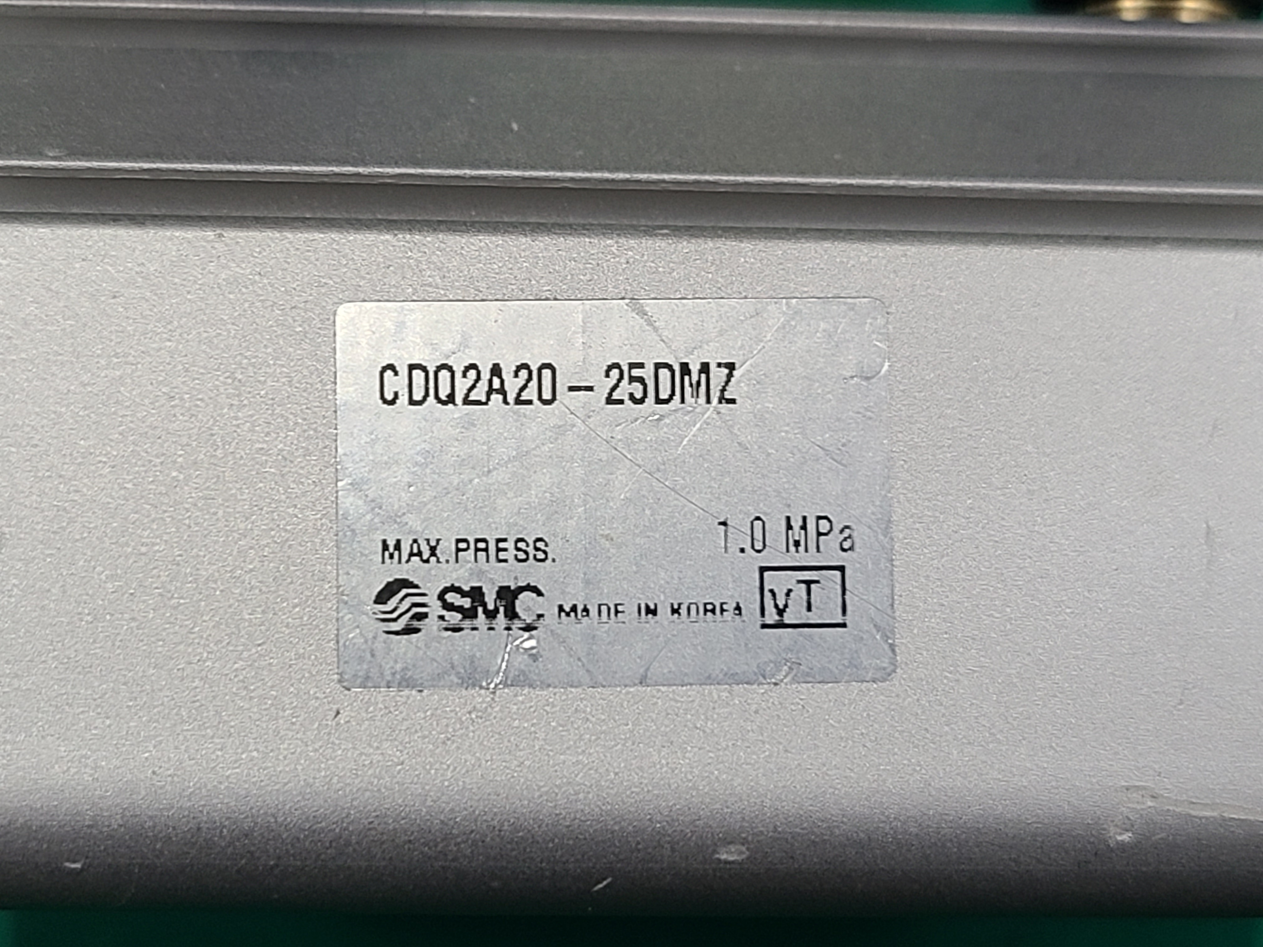 (미사용중고) SMC AIR CYLINDER CDQ2A20-25DMZ 에어 실린더