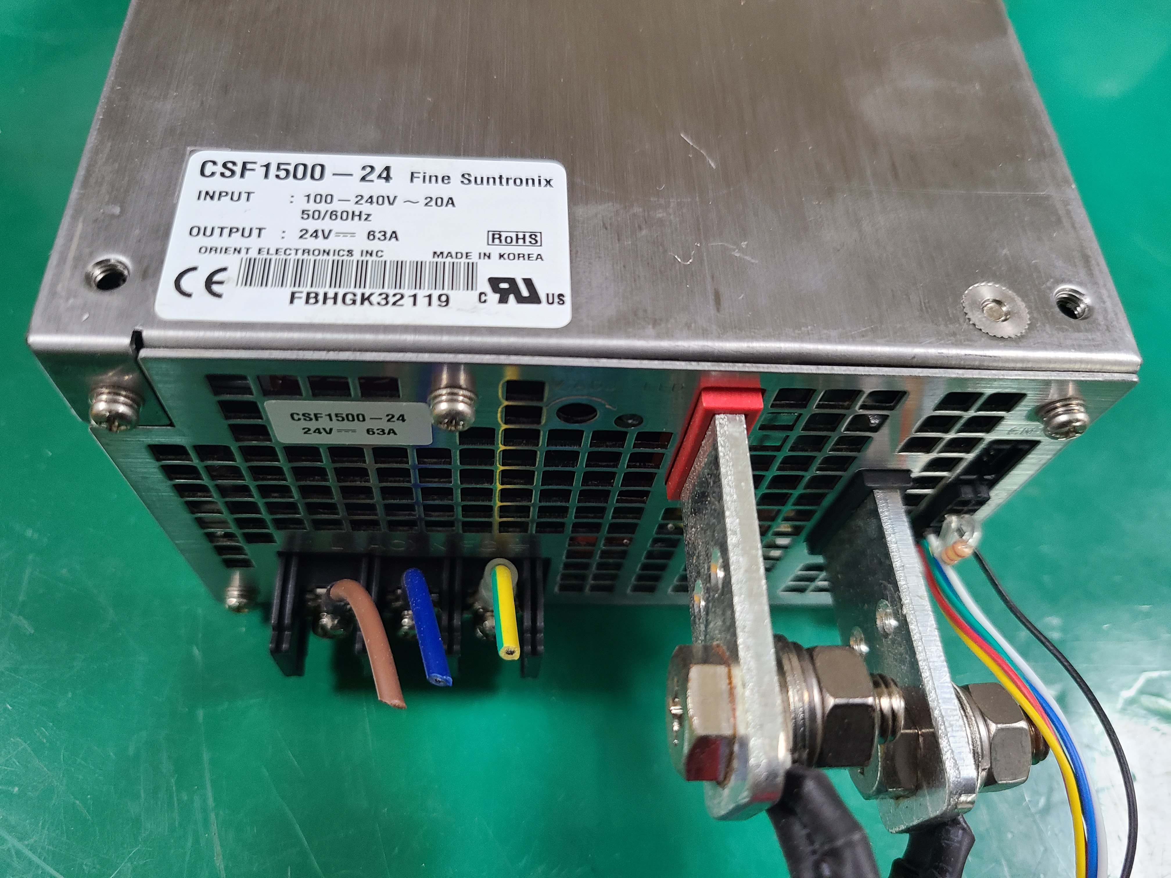 (미사용중고) POWER SUPPLY CSF1500-24 파인썬트로닉스 파워 서플라이