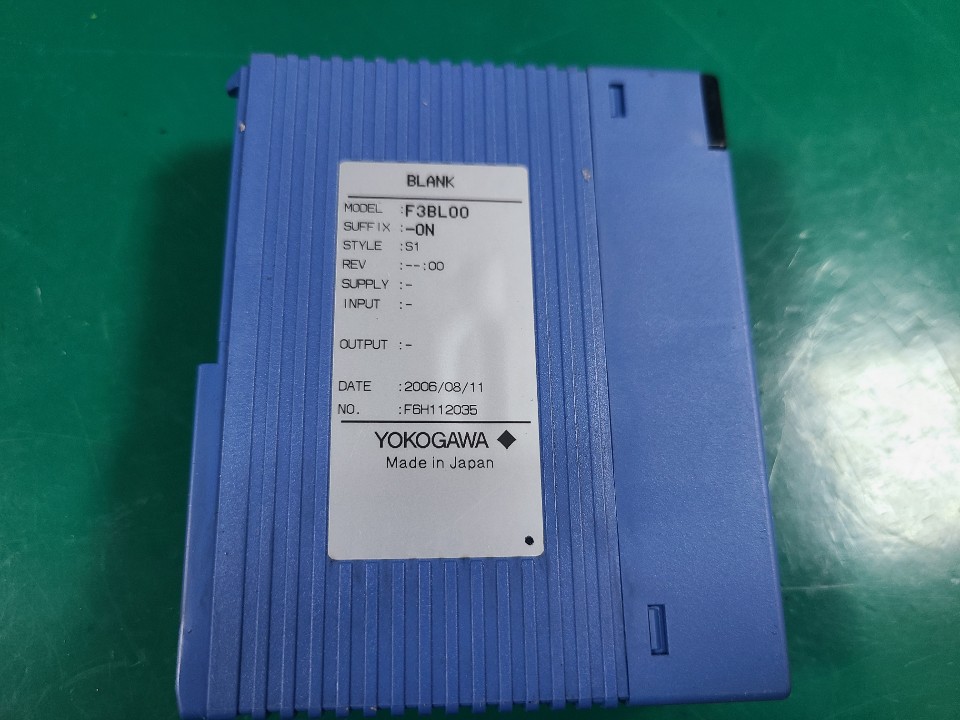YOKOGAWA PLC BLANK F3BL00-0N (중고) 요고가와 블랭크
