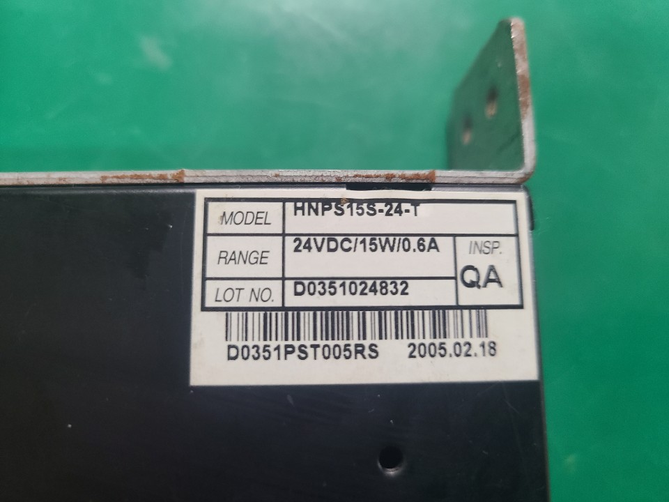 POWER SUPPLY HNPS15S-24-T (중고) 파워 서플라이