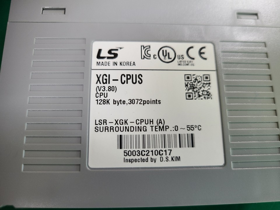 LS PLC CPU XGI-CPUS (V3.80) (중고) 엘에스 피엘씨 씨피유