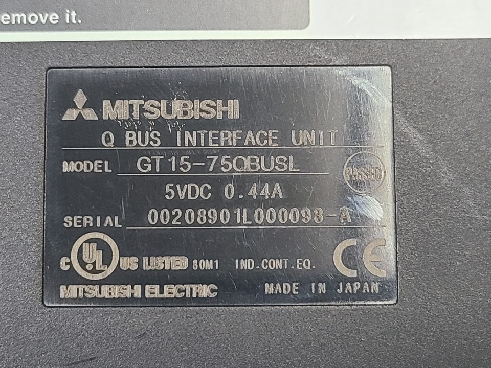 MITSUBISHI GRAPHIC OPERTION TERMINAL GT1585-STBA (중고) 미쓰비시 터치패널