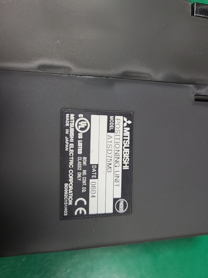 MITSUBISHI PLC POSITION UNIT A1SD75M3 (중고) 미쓰비씨 포지션유닛