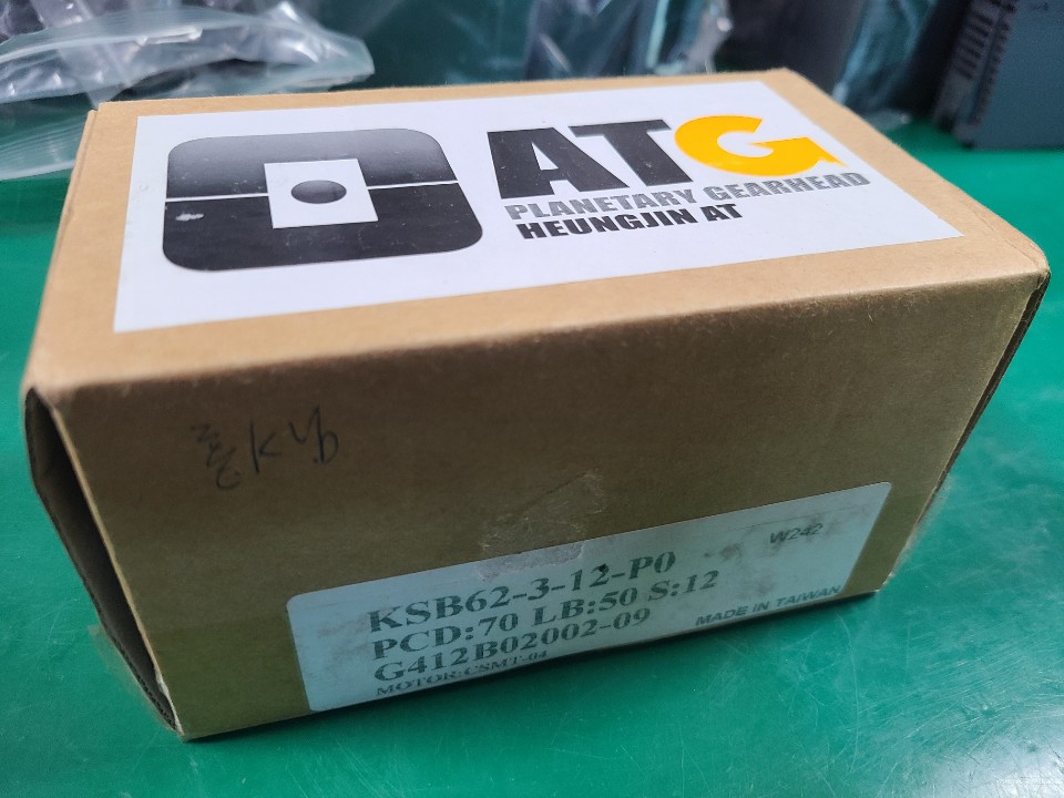 (A급-포장상태)ATG SERVO MOTOR 감속기 KSB-62-3-P0(3:1) 서보모타 감속기