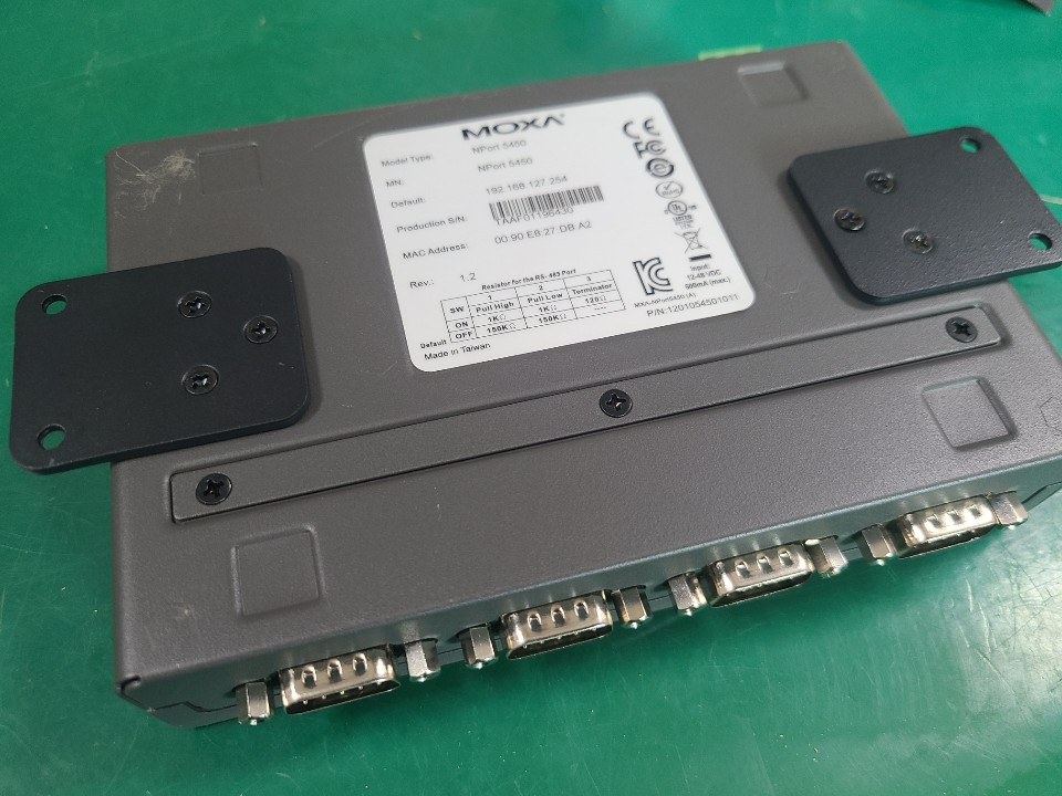 MOXA SERIAL DEVICE SERVER NPORT5450 (중고) 목사 시리얼 디바이스 서버