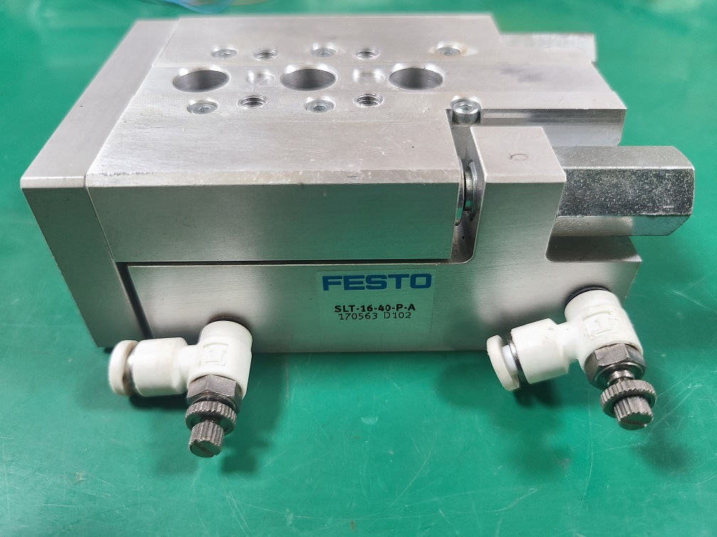 FESTO TABLE CYLINDER SLT-16-40-P-A 훼스토 실린더 (중고)