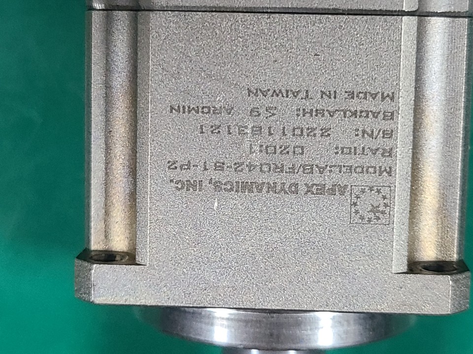 APEX SERVO MOTOR 감속기 AB/FR042-S1-P2 (20:1 중고) 서보모타 감속기