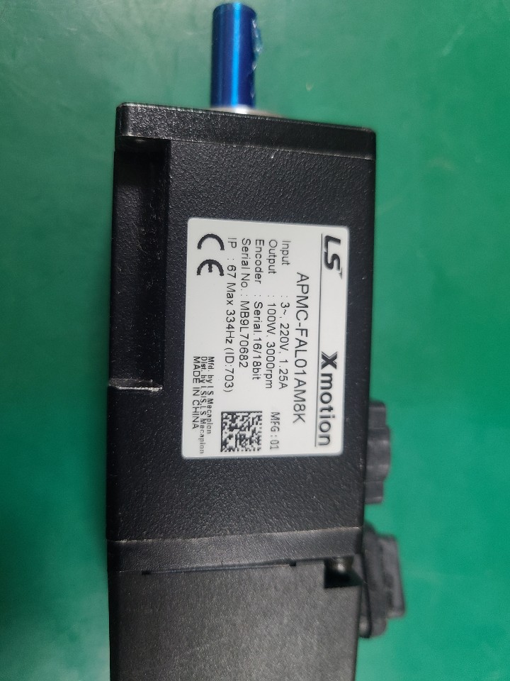 LS SERVO MOTOR APMCFAL01AM8K (중고) 엘에스 서보모타