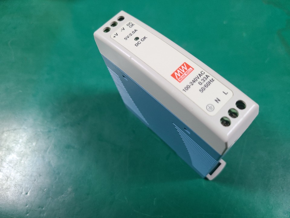 MEAN WELL POWER SUPPLY MDR-10-5 (중고) 민웰 파워 서프라이