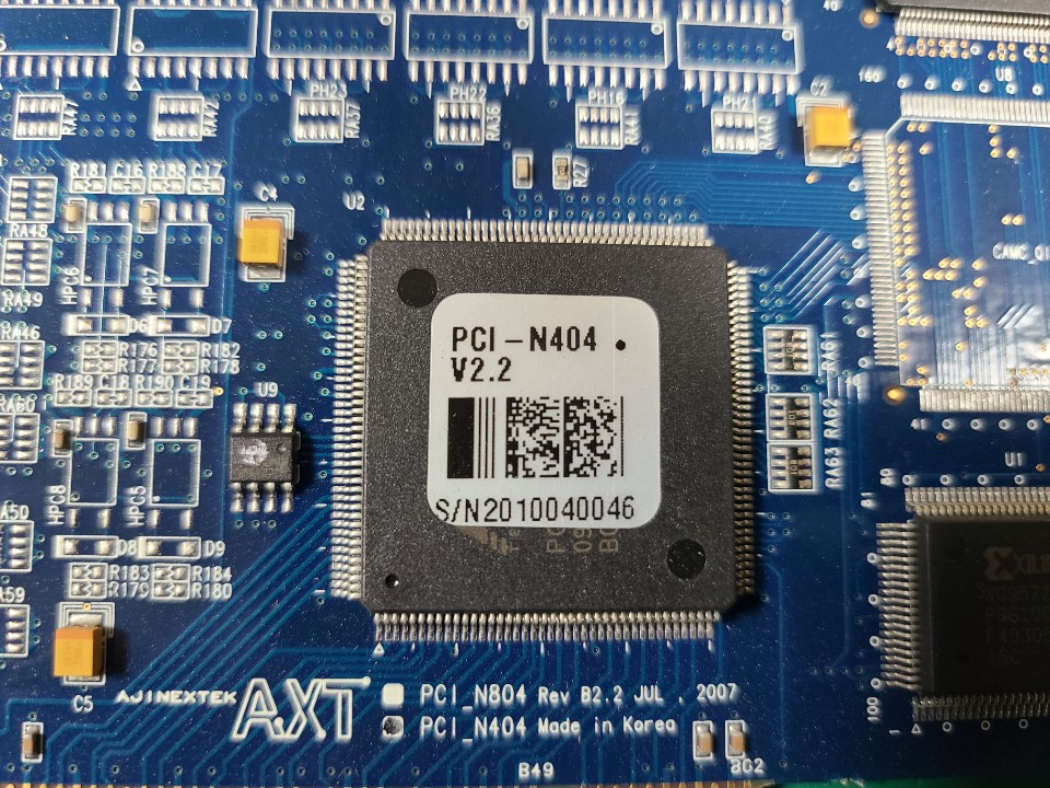AJINEXTEK MMC CARD PCI-N404 V2.2 (중고)
