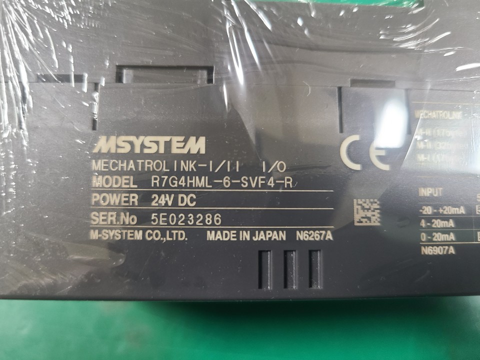 (A급)MSYSTEM MECHATROLINK-I/II I/O R7G4HML-6-SVF4-R