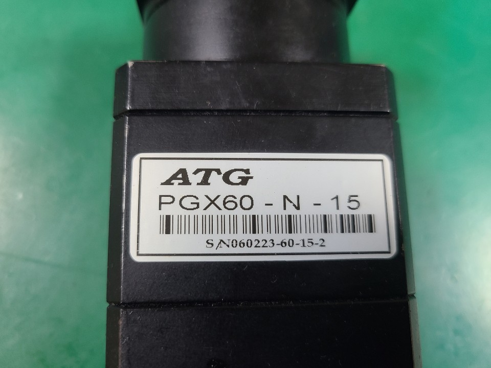ATG SERVO MOTOR 감속기 PGX60-N-15 (중고)