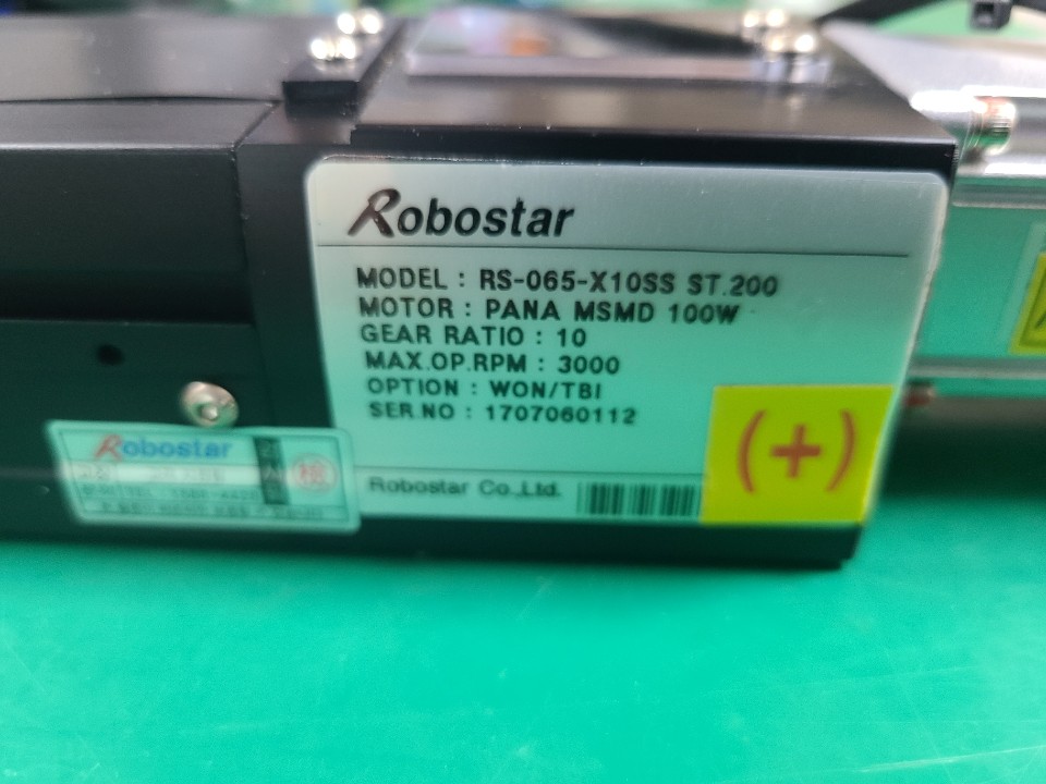 (A급-미사용품) ROBOSTAR ACTUATOR RS-065-X10SS ST.200 로보스타 엑츄렉터