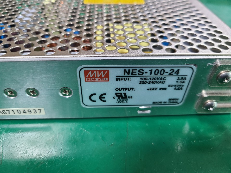 MEAN WELL POWER SUPPLY NES-100-24 (중고) 민웰 파워 서플라이