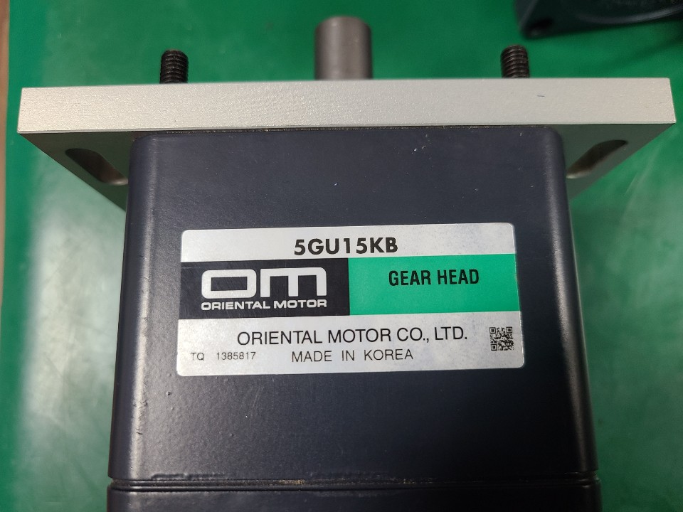 OM GEAR HEAD 5GU15KB (중고) 오리엔탈 기어헤드 감속기