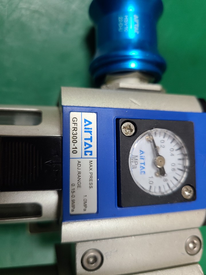 AIRTAC REGULATOR GFR300-10+GL300-10 (중고) 레귤레이터