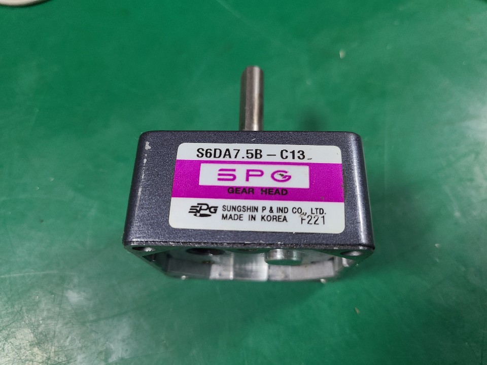 SPG GEAR HEAD S6DA7.5B-C13 (중고) 성신 기어헤드 감속기