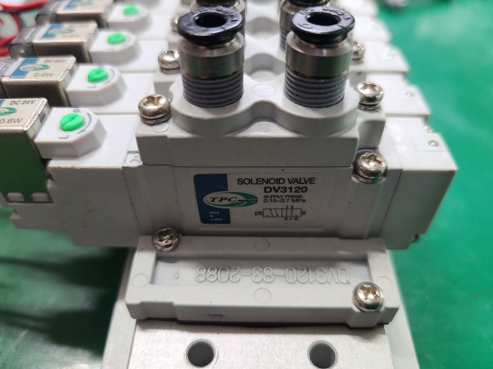 TPC SOLENOIDE VALVE DV3120(6EA) (중고) 솔레노이드 밸브