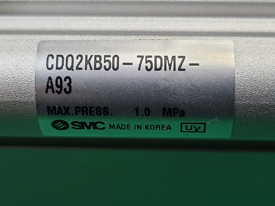 (미사용품) SMC AIR CYLINDER CDQ2KB50-75DMZ  에어 실린더