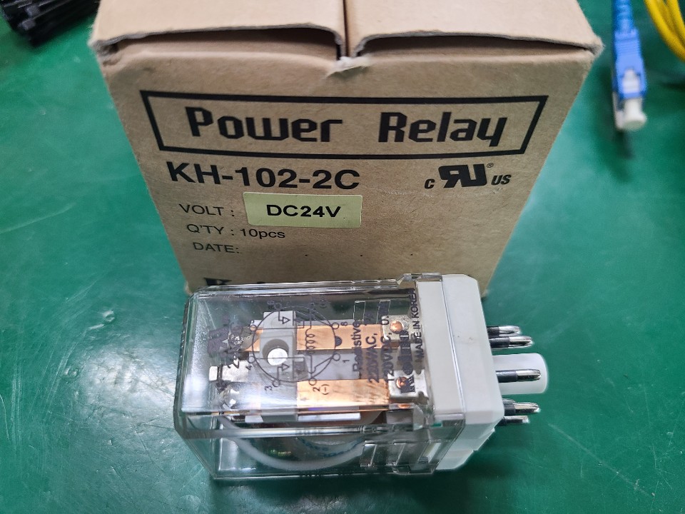 (A급-포장상태) POWER RELAY KH-102-2C DC24V 파워 릴레이