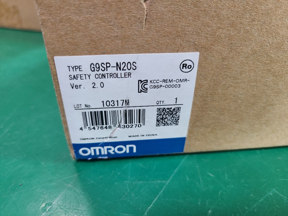 (A급 포장상태) OMRON SAFETY CONTROLLER G9SP-N20S 옴론 안전 컨트롤러