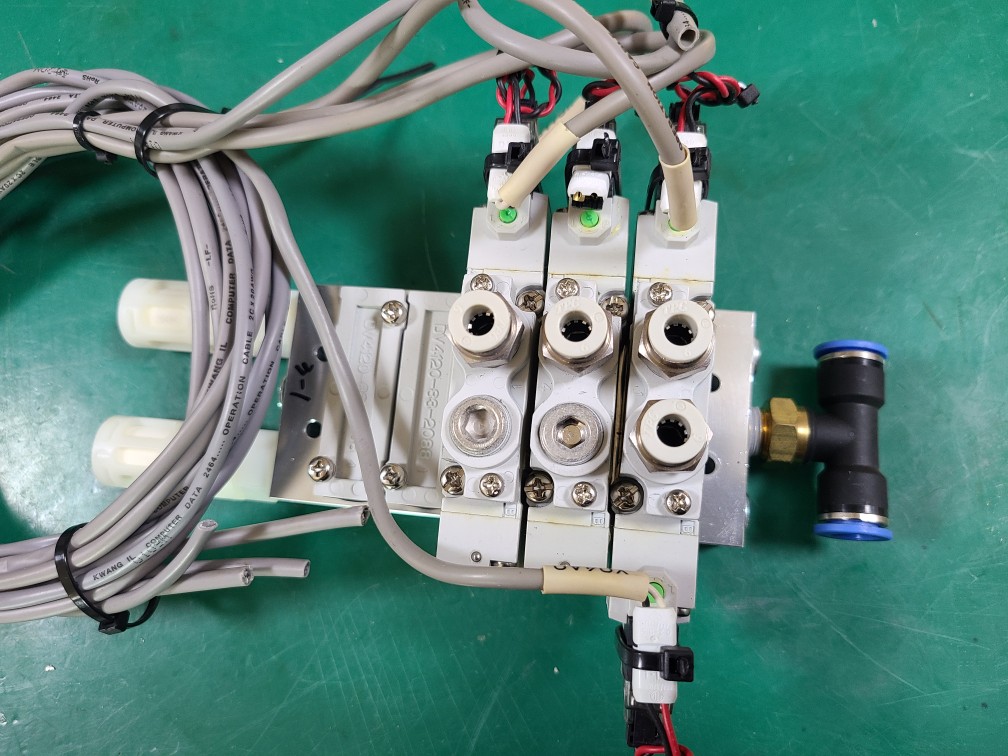 TPC SOLENOIDE VALVE DV4120+DV4220 (중고) 솔레노이드 밸브