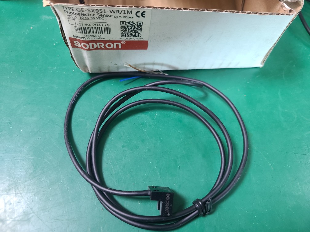 (A급) SODRON PHOTOELECTRIC SENSOR GE-SX951-WR/1M  포토센서