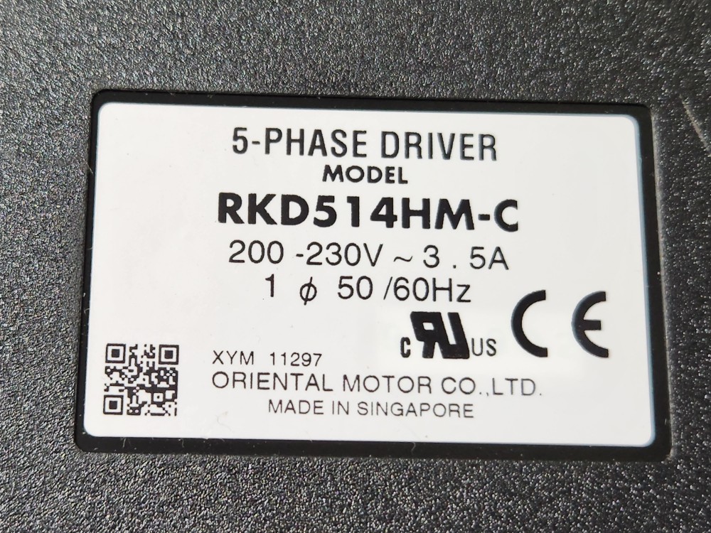 5-PHASE DRIVER RKD514HM-C (중고) 5상 스텝핑 드라이버