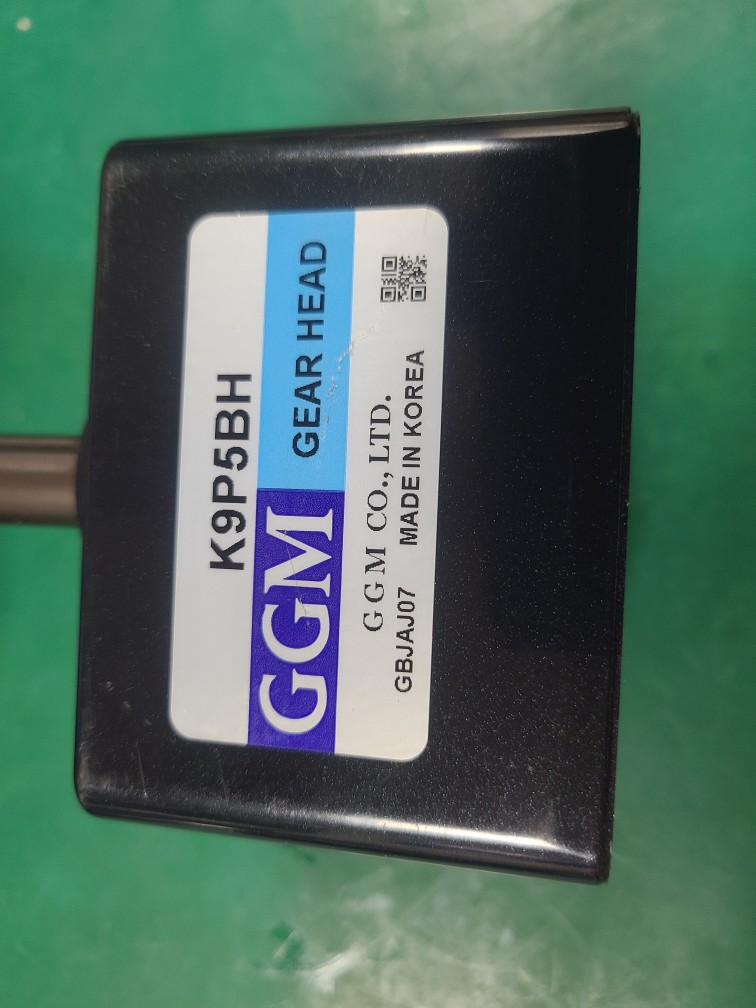 (미사용중고) GGM GEAR HEAD K9P5BH 5:1 기어헤드 감속기