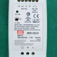 MEAN WELL POWER SUPPLY MDR-100-24  민웰 파워 서플라이 (중고)