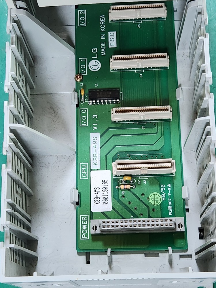 LG PLC BASE  K3B-4MS 보드 (중고)