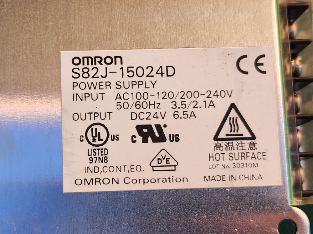 OMRON POWER SUPPLY S82J-15024D 오므론 파워서플라이 (중고)
